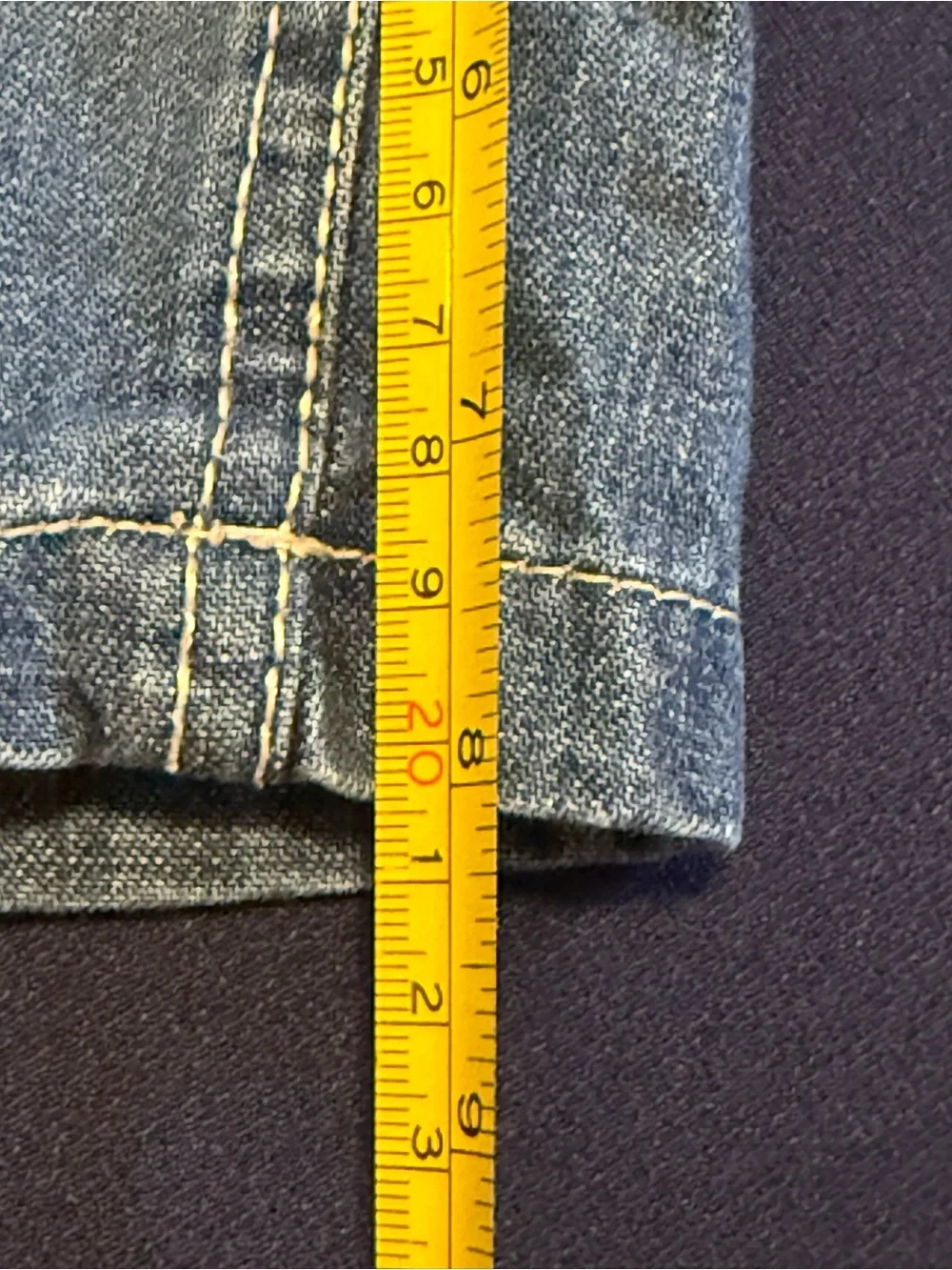 Tommy Hilfiger Denim Shorts Womens 12 Blue Jean Shorts Y2K 2000s Long Bermuda